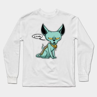 Lying cat Long Sleeve T-Shirt